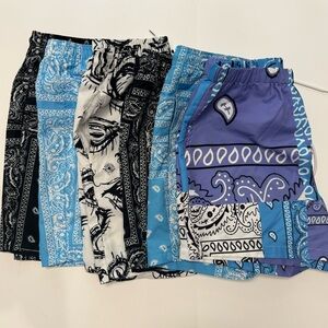 Bandana Print 6 Shorts Size S